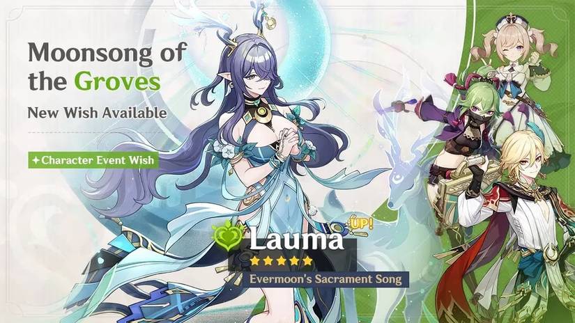 Lauma debut banner