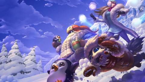 League of Legends - Skin - Snow Day Bard