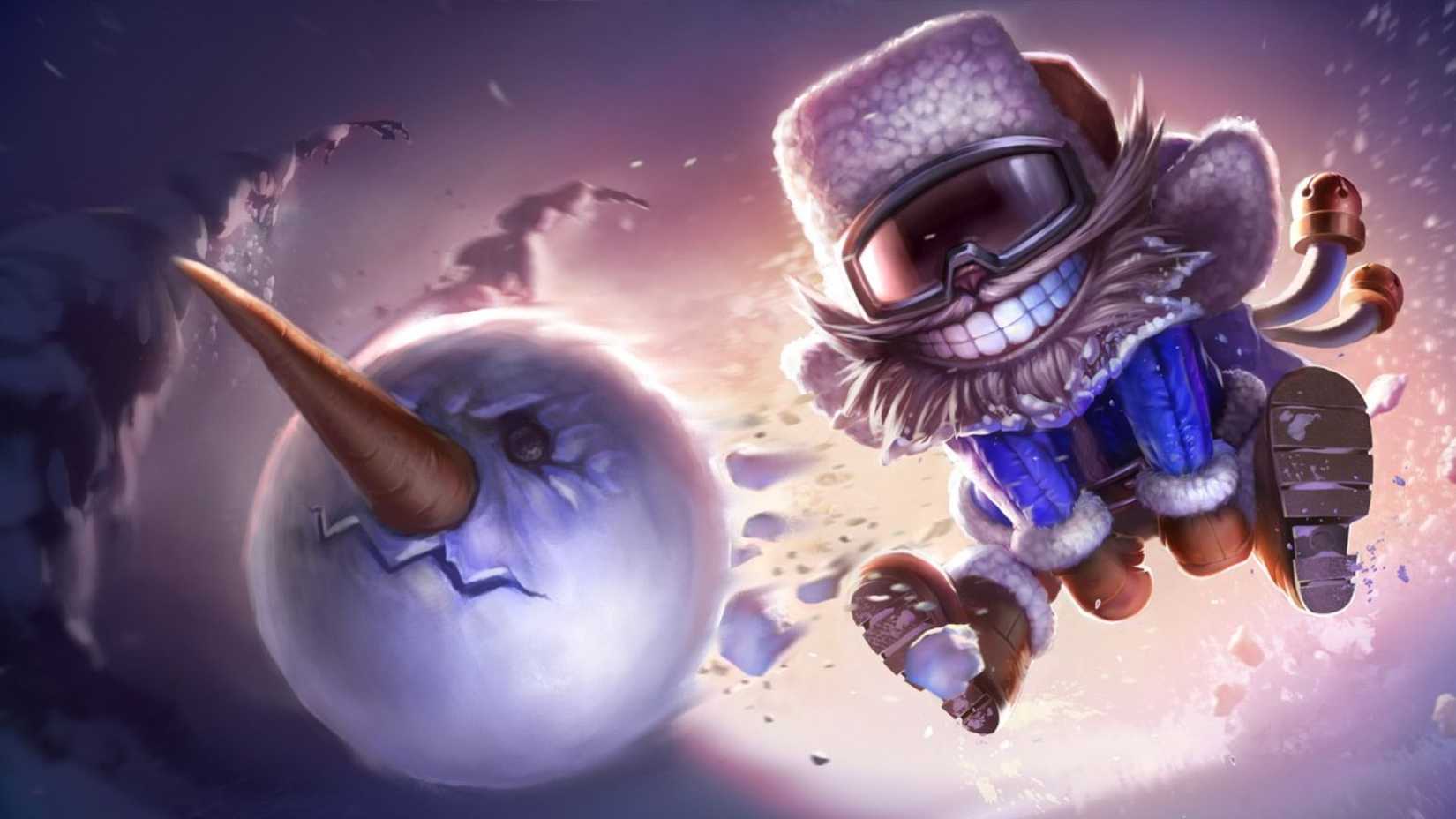 League of Legends - Skin - Snow Day Ziggs