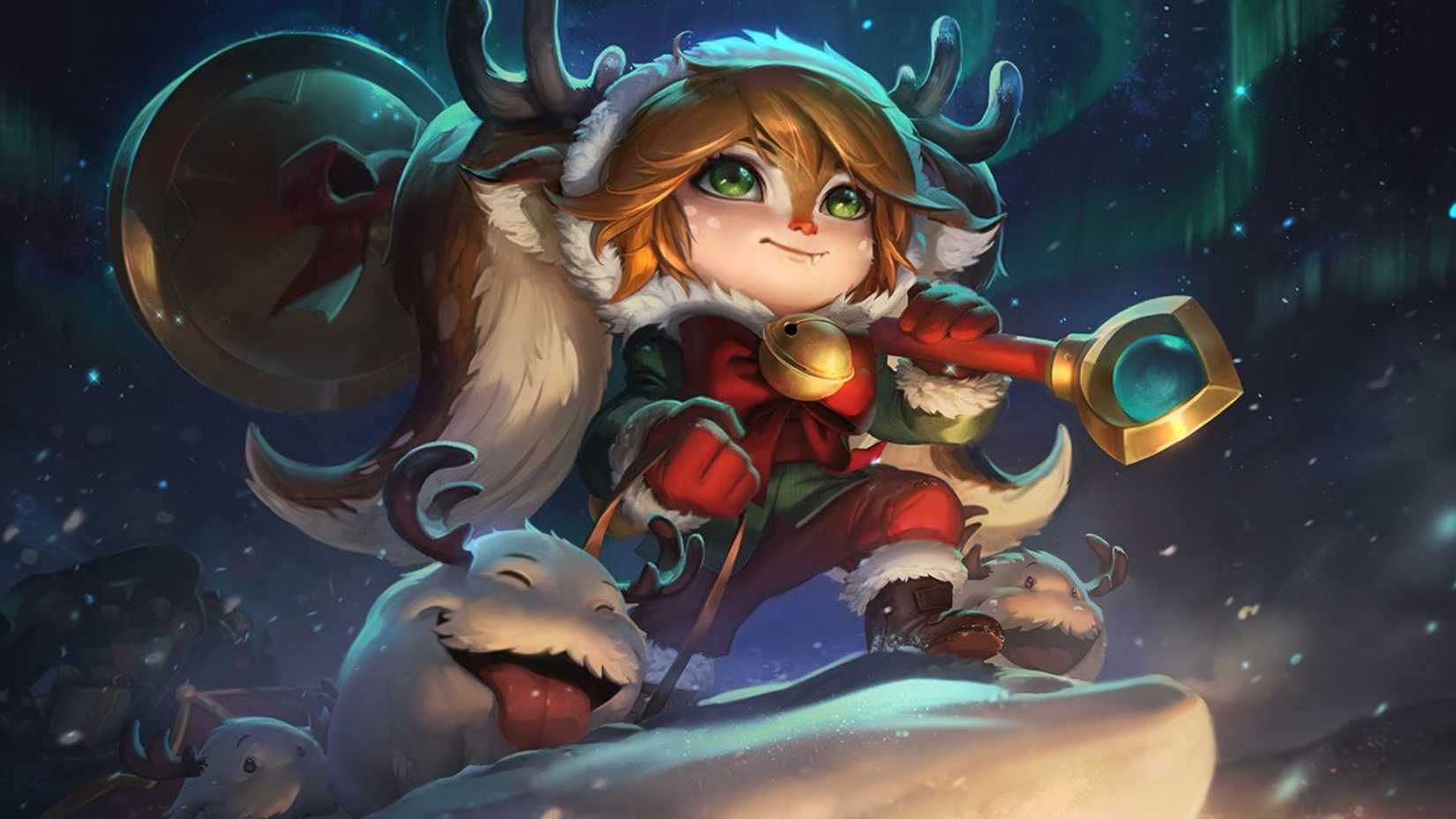 League of Legends - Skin - Snow Fawn Poppy