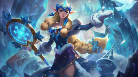 League of Legends - Skin - Winter Wonder Soraka