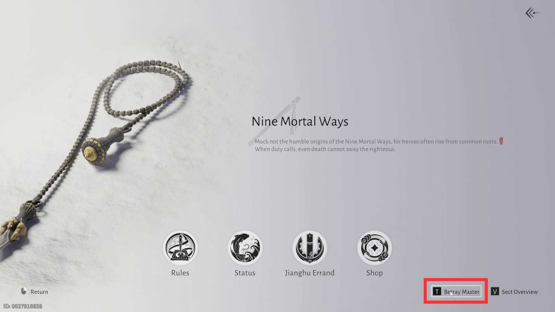How to Join Nine Mortal Ways Sect in Where Winds Meet