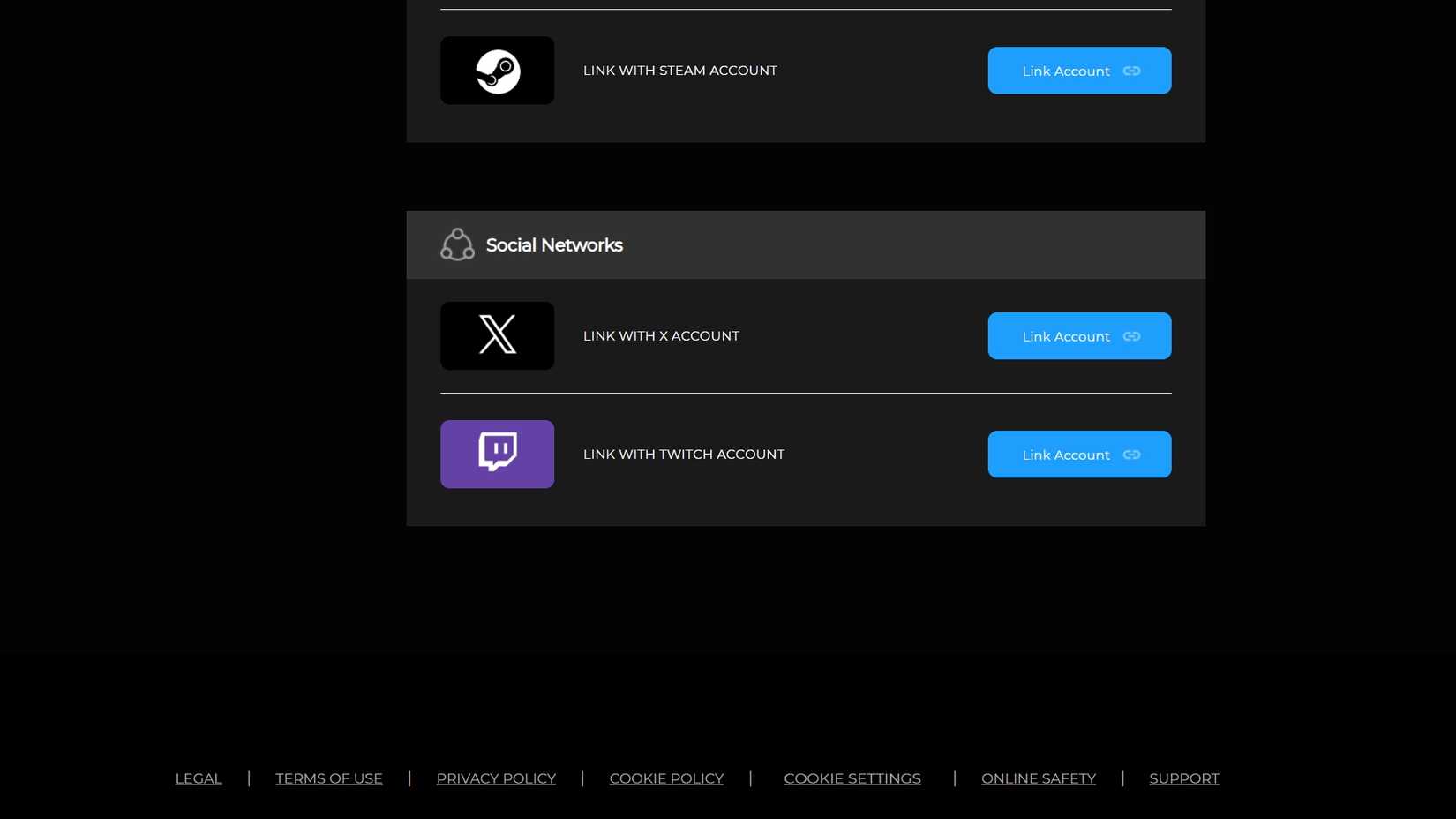 link twitch account call of duty account
