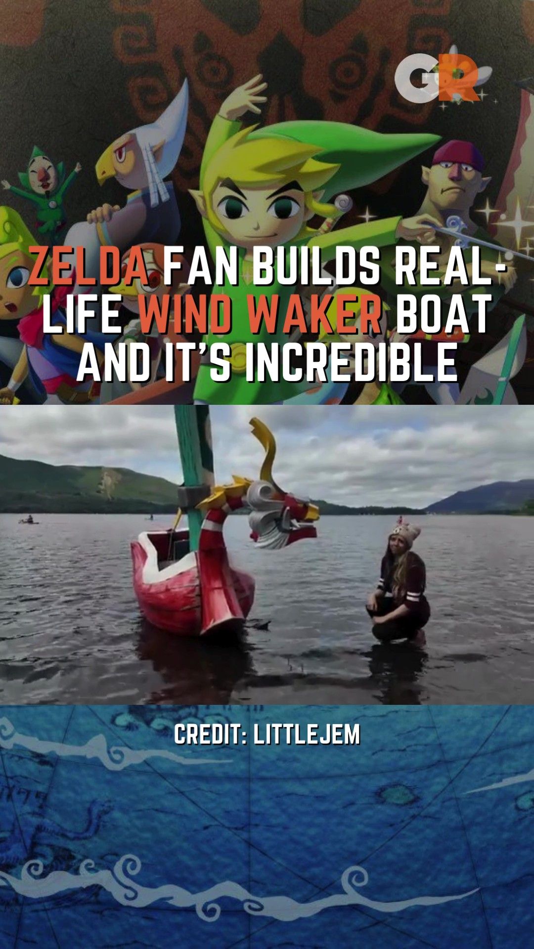 Zelda Fan Builds Real-Life Wind Waker Boat and It's Absolutely Incredible