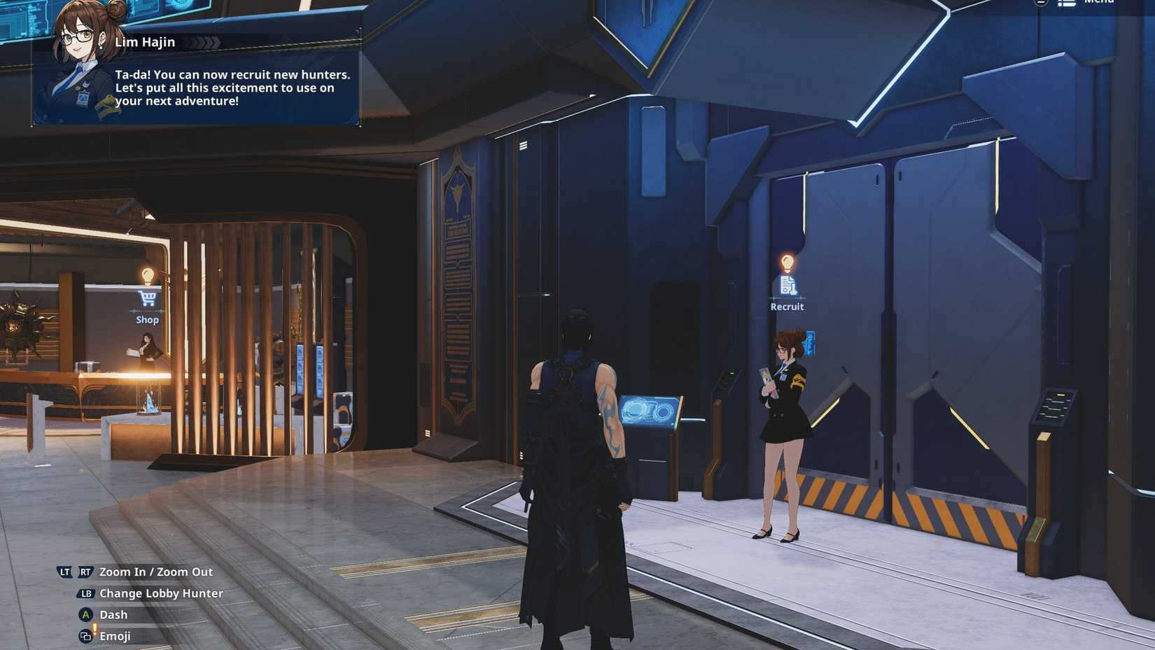 Lum Hajin Hunter Recruiter Solo Leveling Arise Overdrive