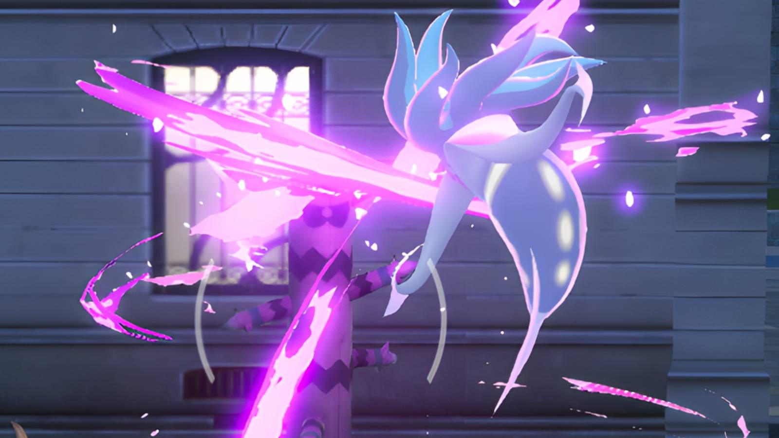 Malamar using Psycho Cut in Pokemon Legends za