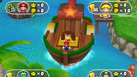 mario party 6 mini-game boat