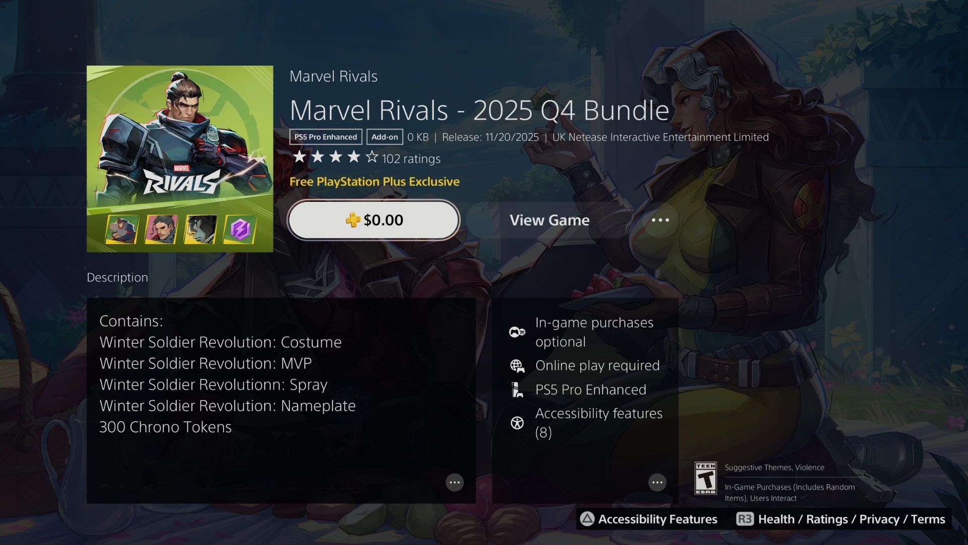 Marvel Rivals Players Can Claim New Free PS Plus Cosmetics