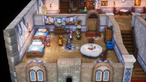 Matilda joining the party in Dragon Quest 2 Remake