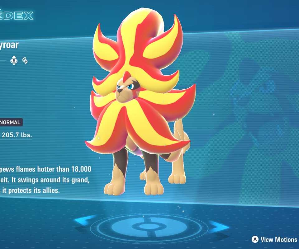 Mega Pyroar Based Off Pokemon Legends: Z-A is Officially The Most Queer Pokemon Game Ever