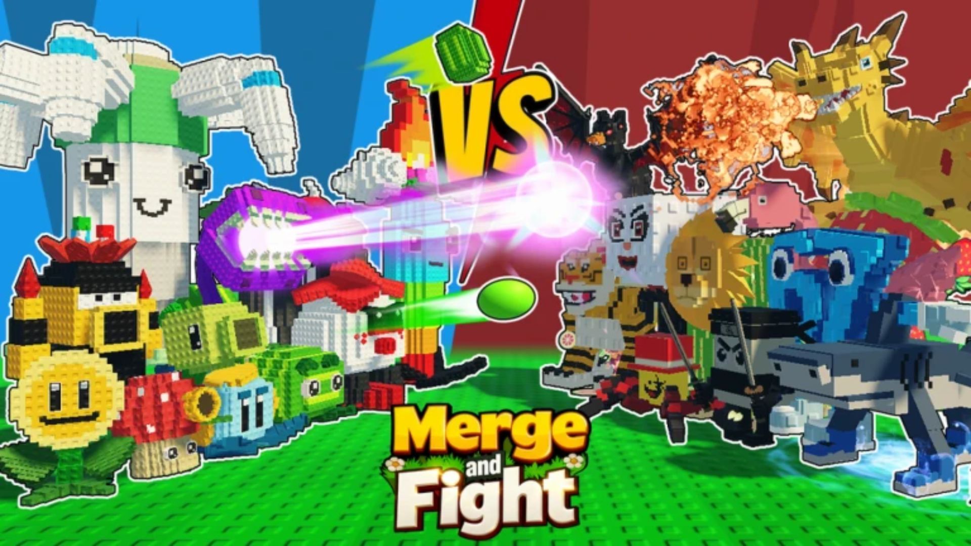 Merge and Fight - characters