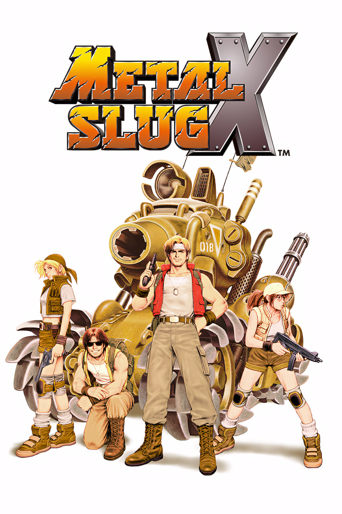 Metal Slug X: Super Vehicle-001 Tag Page Cover Art