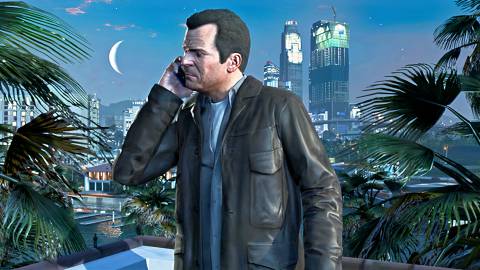 Michael in Grand Theft Auto 5