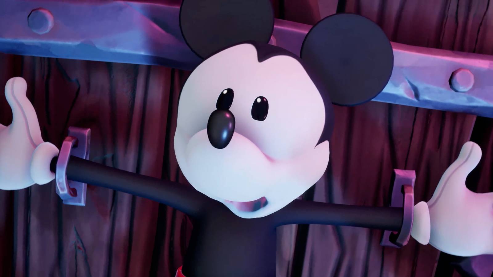Mickey in Disney Epic Mickey Rebrushed
