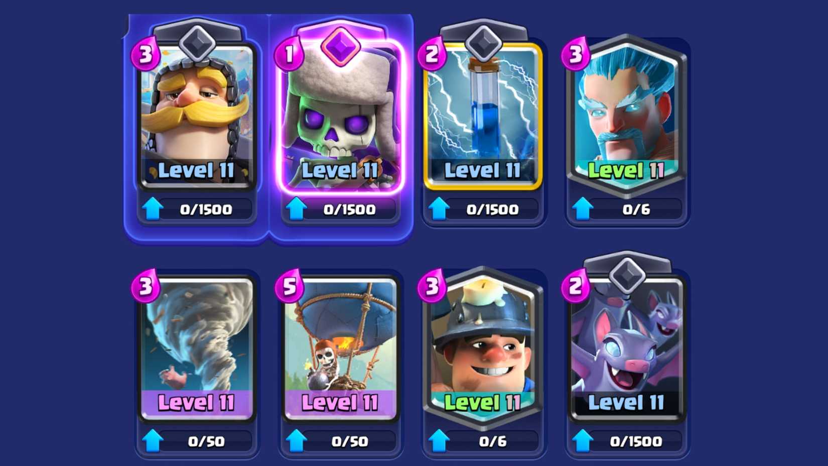 Miner and Balloon Cycle Deck clash royale