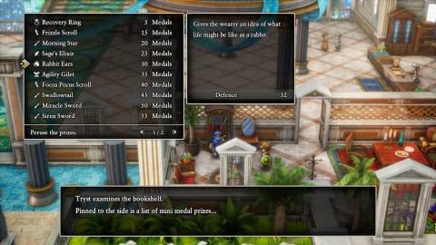 Mini Medal rewards in Dragon Quest 2 Remake