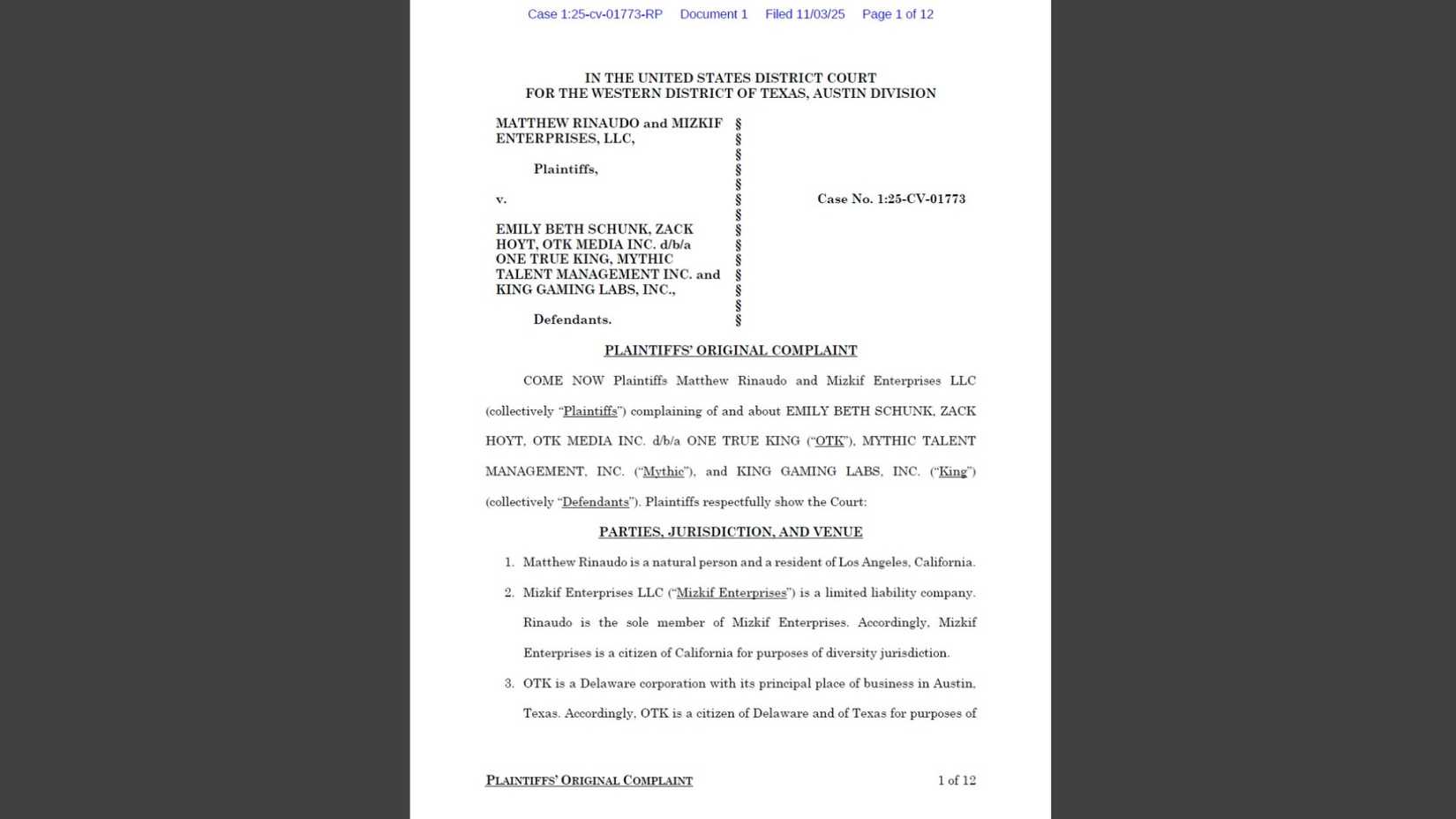 mizkif vs emiru otk lawsuit page 1 copy