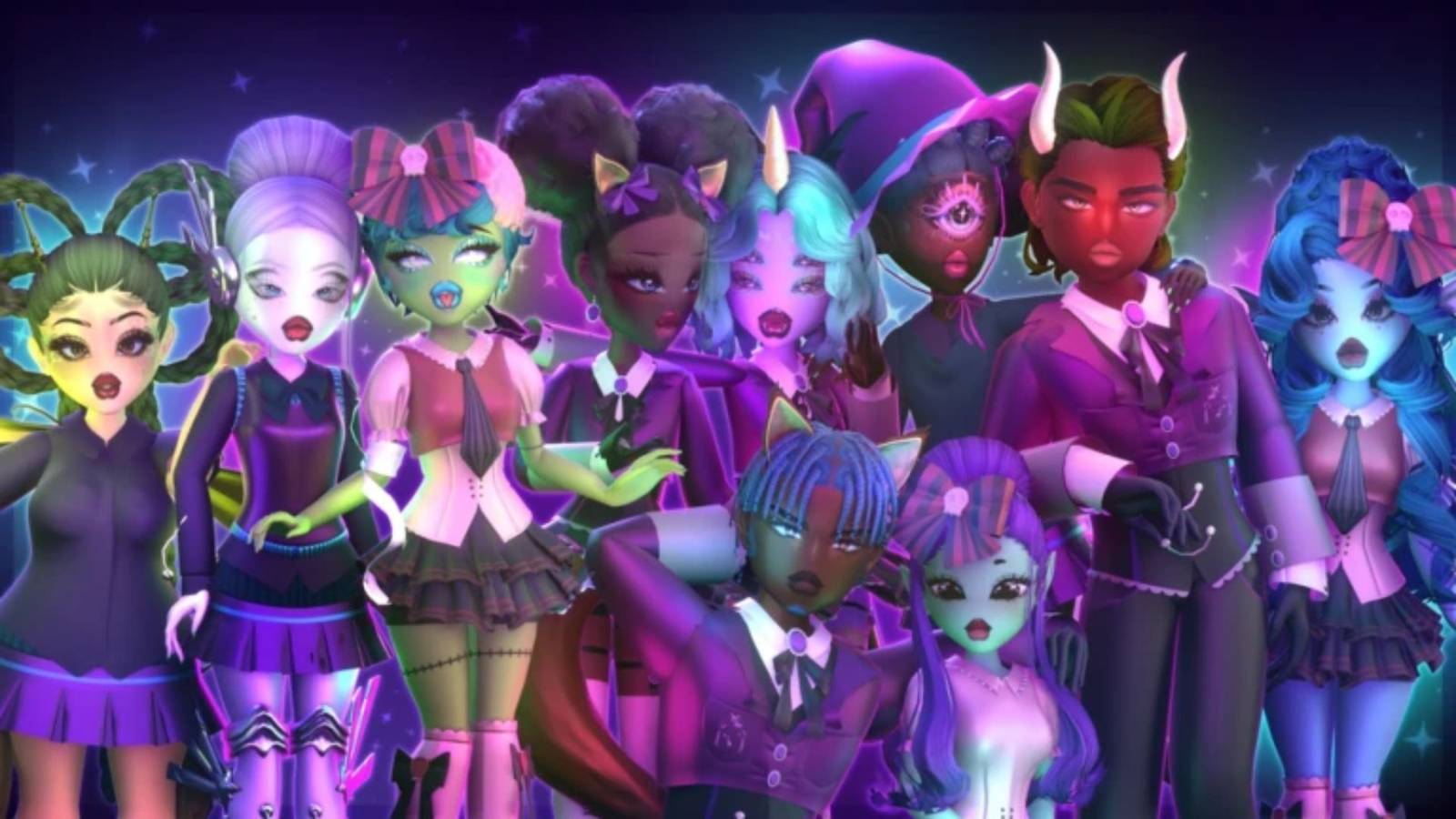 MonsterVerze characters