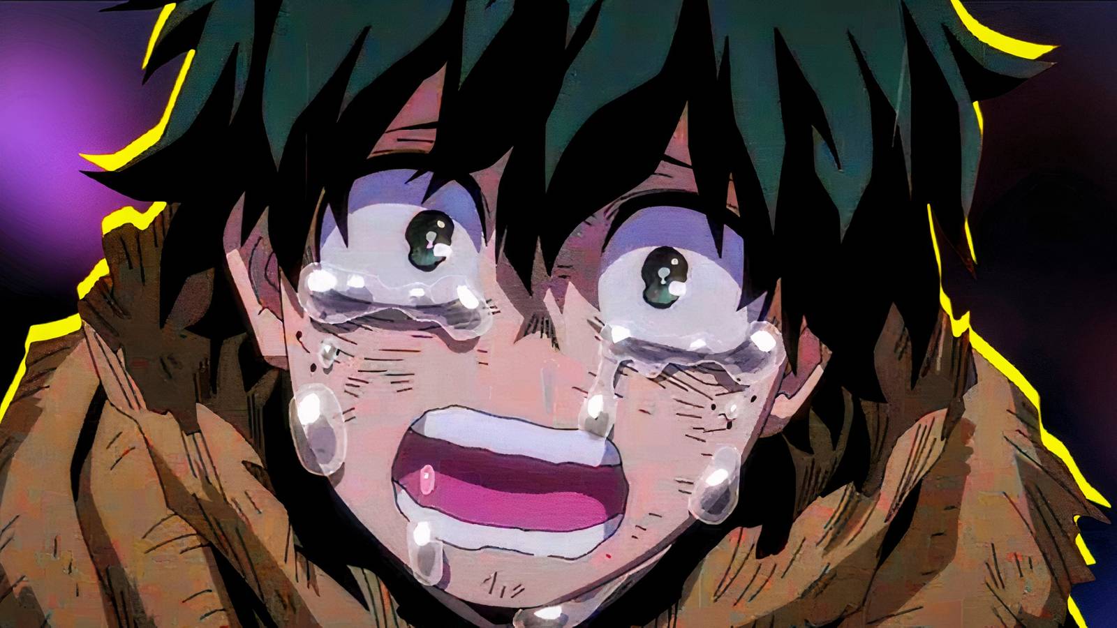 My Hero Academia Izuku Midoriya Crying Disapponting Update