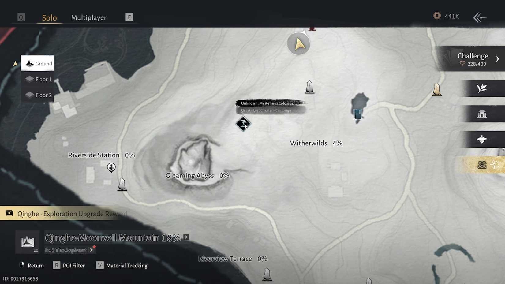 mysterious colossus quest where winds meet