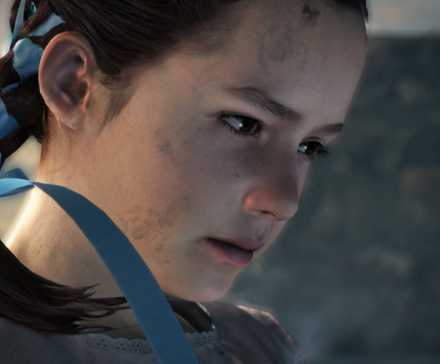 Natalia and Barry shooting enemies in Resident Evil Revelations 2