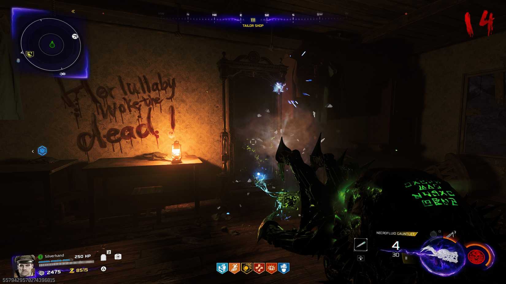 necrofluid and the mirror