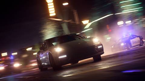 Need for Speed Payback Cop Chase At Night