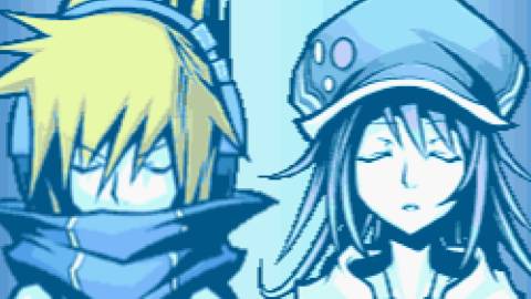 Neku and Shiki in The World Ends With You (DS)