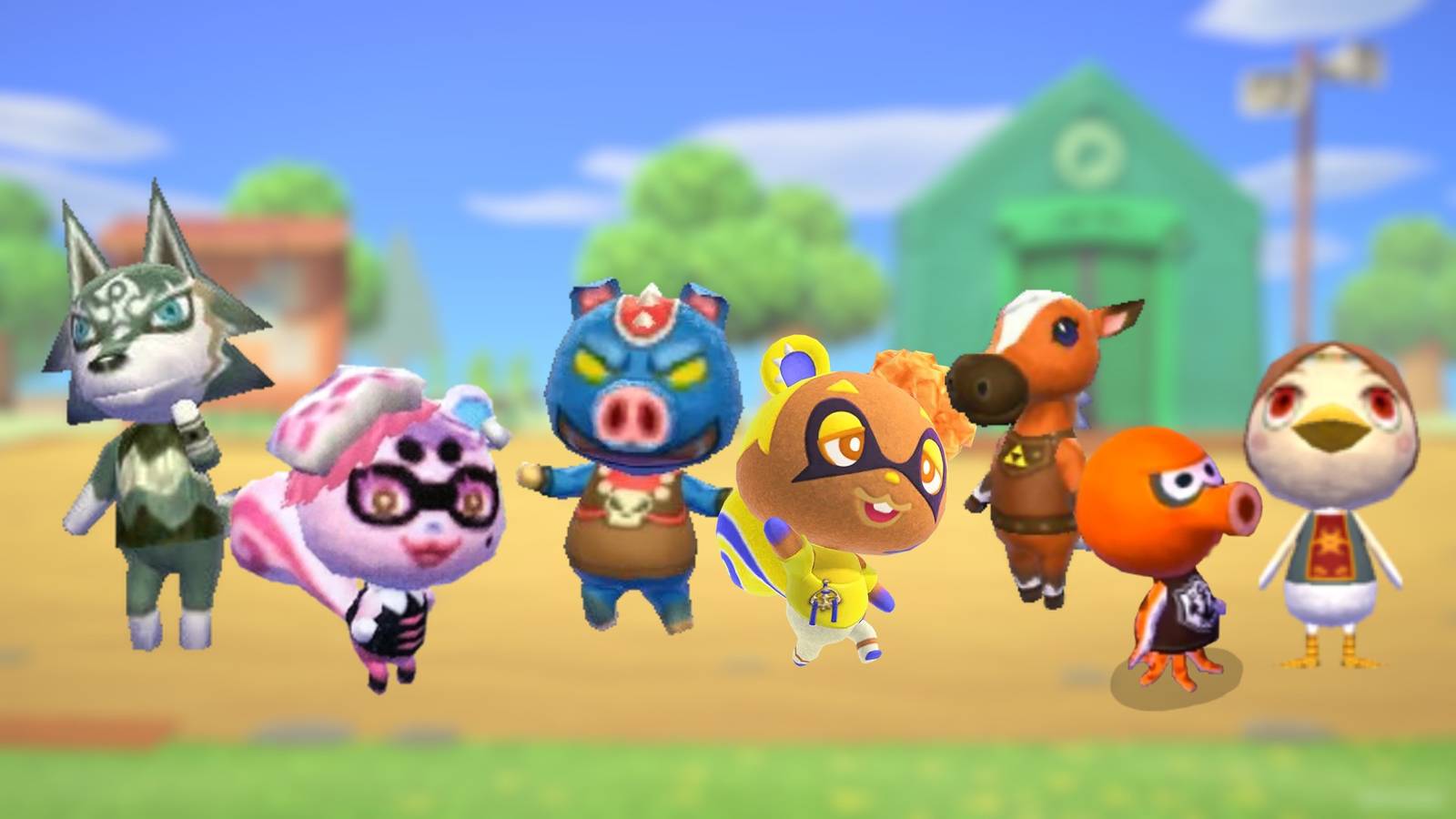 All Nintendo Crossover Villagers in the Animal Crossing Series