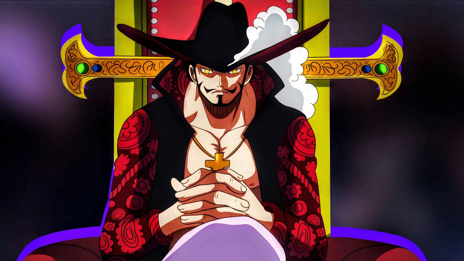 One Piece Imu Son Dracule Mihawk Oda