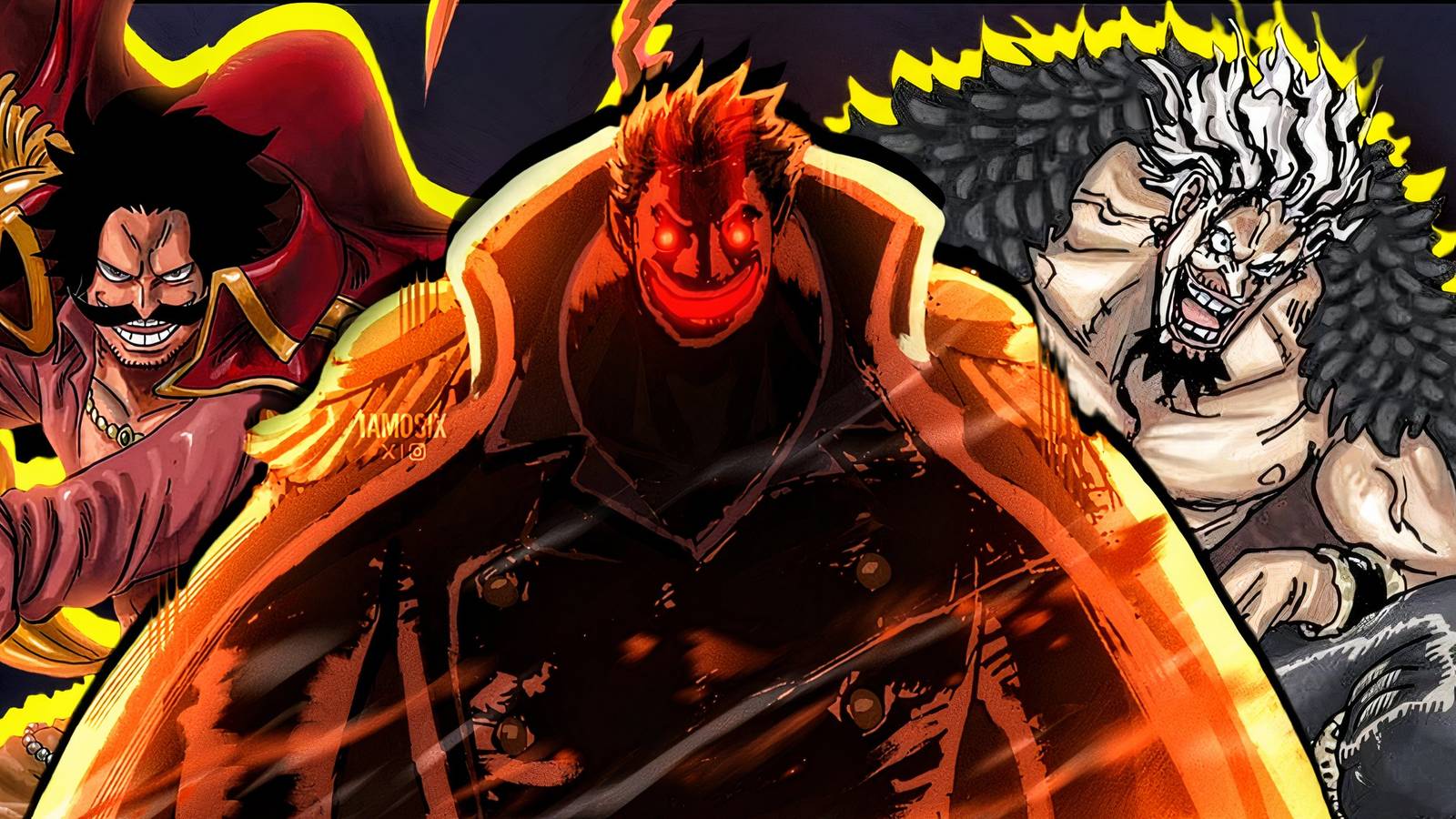 One Piece Strongest Haki Users Rocks D Xebec Era God Valley