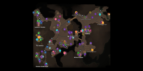 Interactive map view of Cloister for Outer Worlds 2.