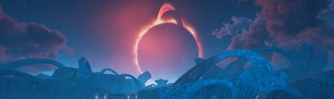 View of Praetor's sky in Outer Worlds 2.