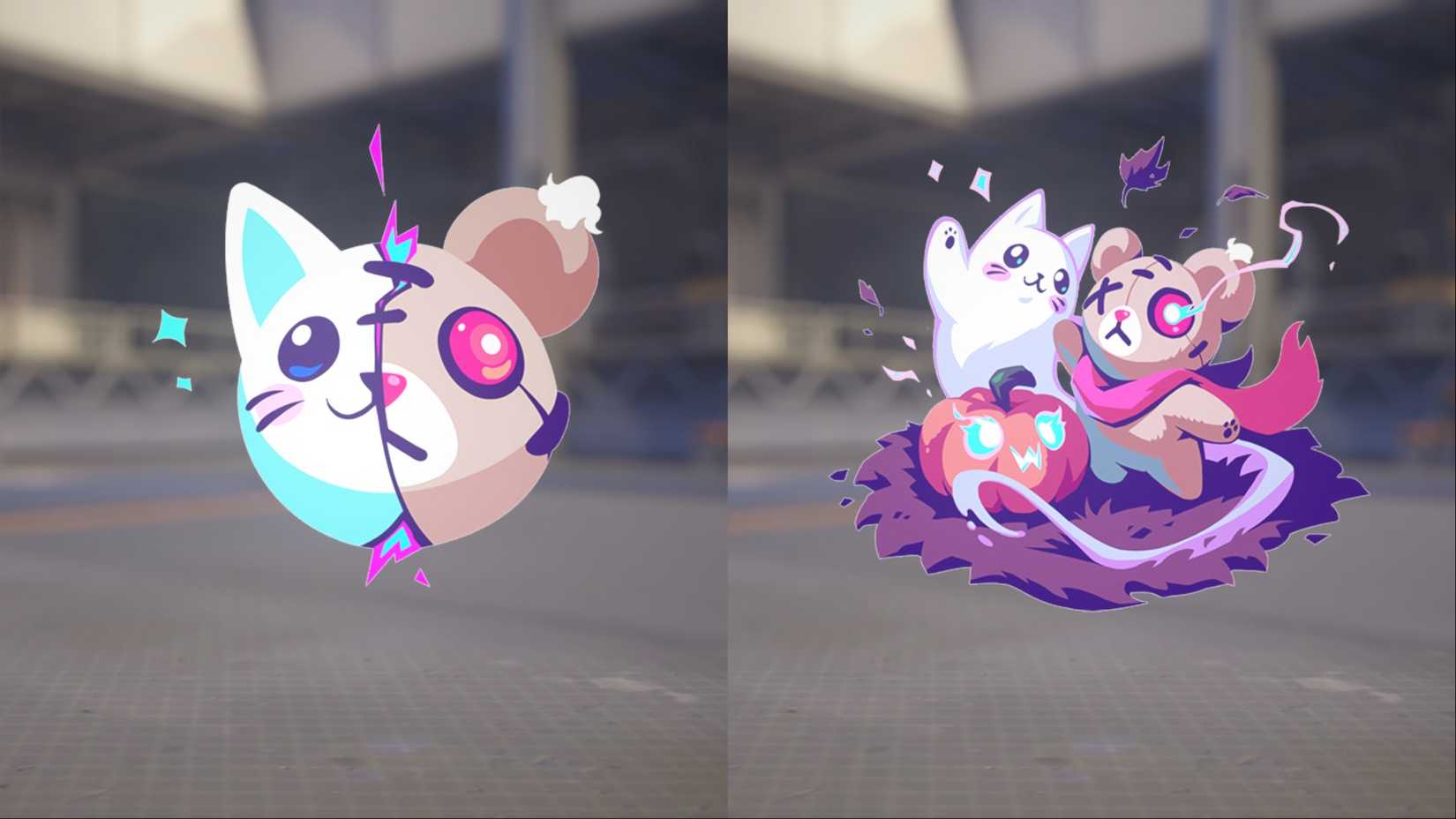 Overwatch 2: Sprays Cute Experiment e Cute Haunts disponíveis via Twitch Drops.