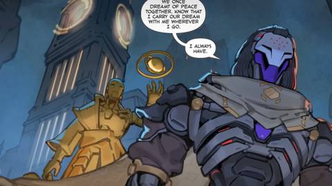 overwatch 2 reconciliation comic ramattra leaving mondatta statue