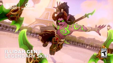 overwatch illidan genji