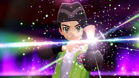 Paxton mega evolving his Pokemon - Pokemon Legends Z-A