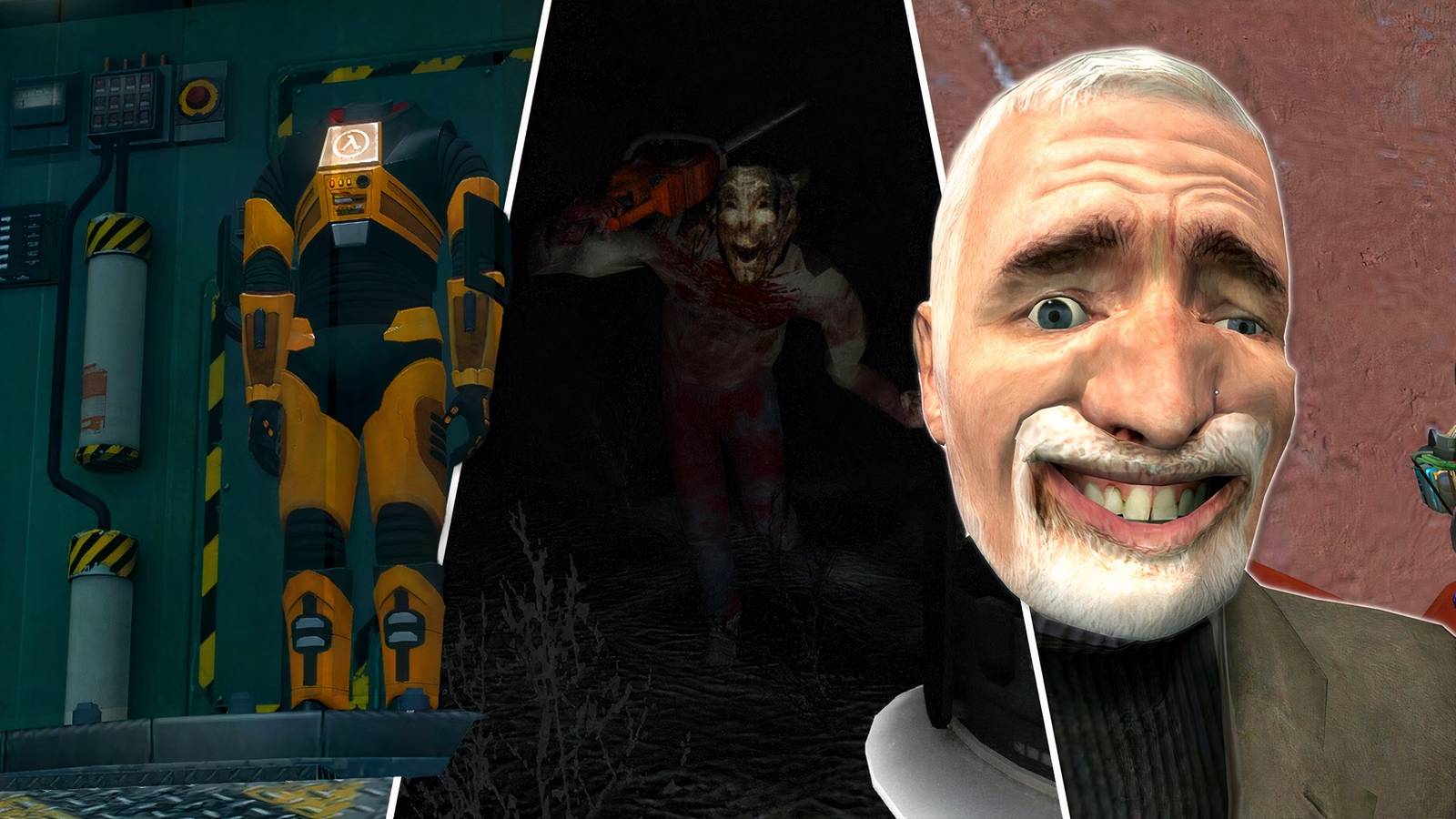 pc only games playable on steam machine for console players garry's mod, black mesa, cry of fear