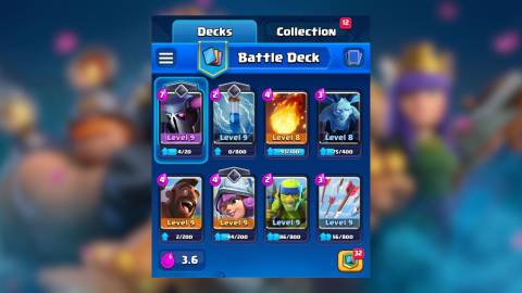 pekka arena 7 deck clash royale