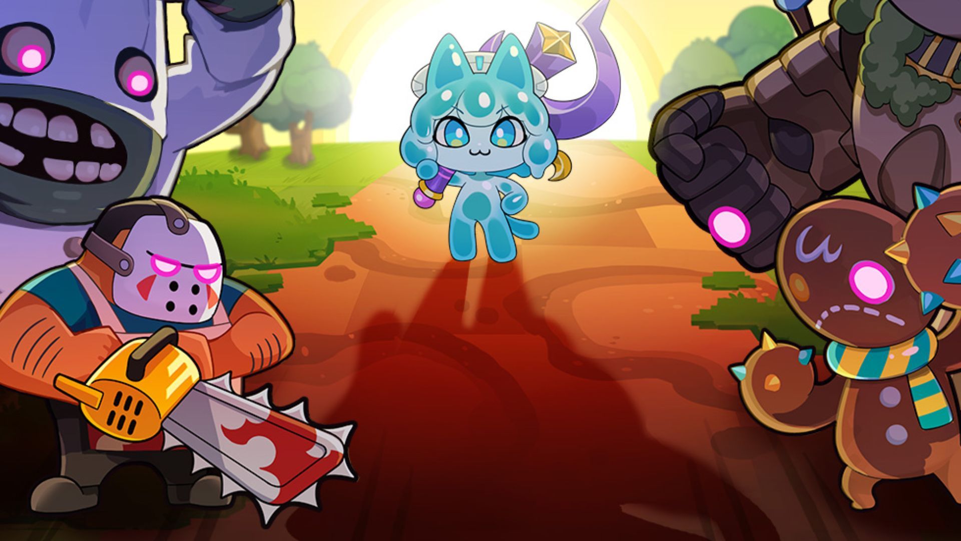 Pew Pew Slime characters