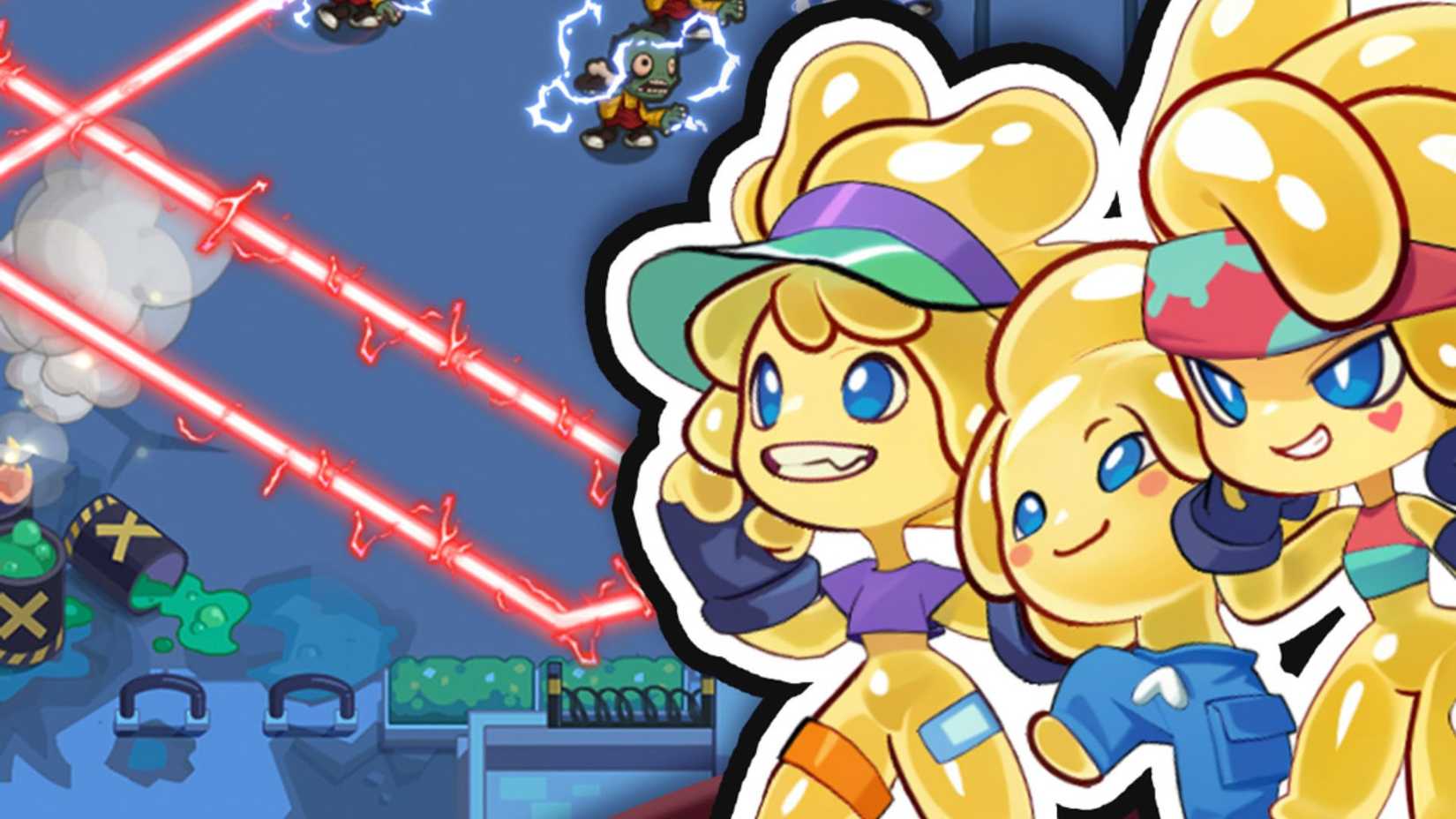 Pew Pew Slime characters