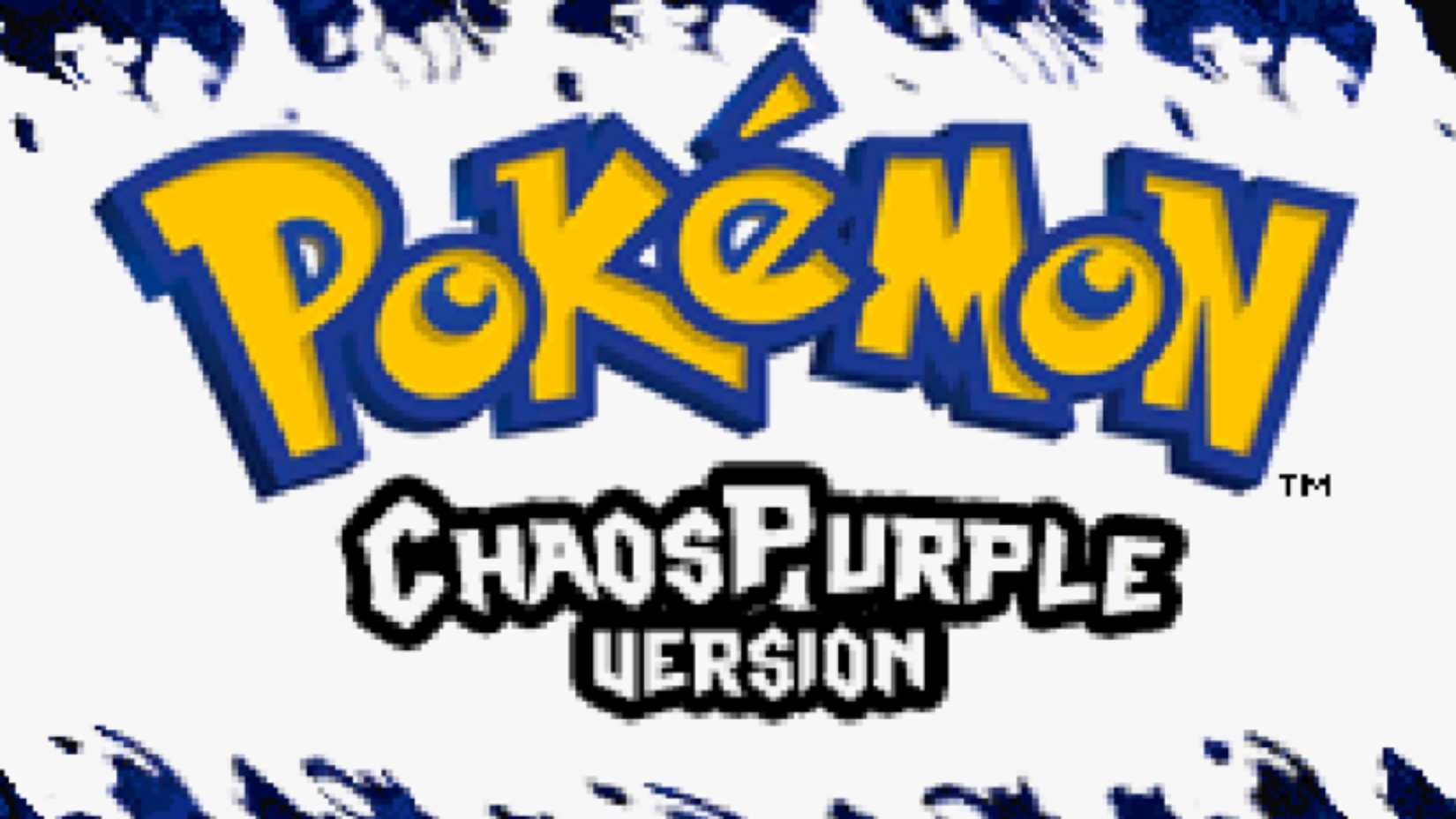 pokemon chaos purple rom hack