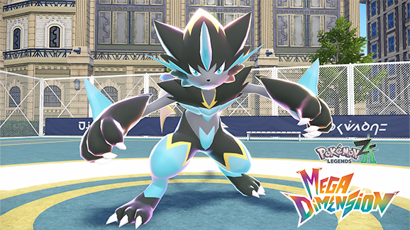 Mega Zeraora em Pokémon Legends: Z-A