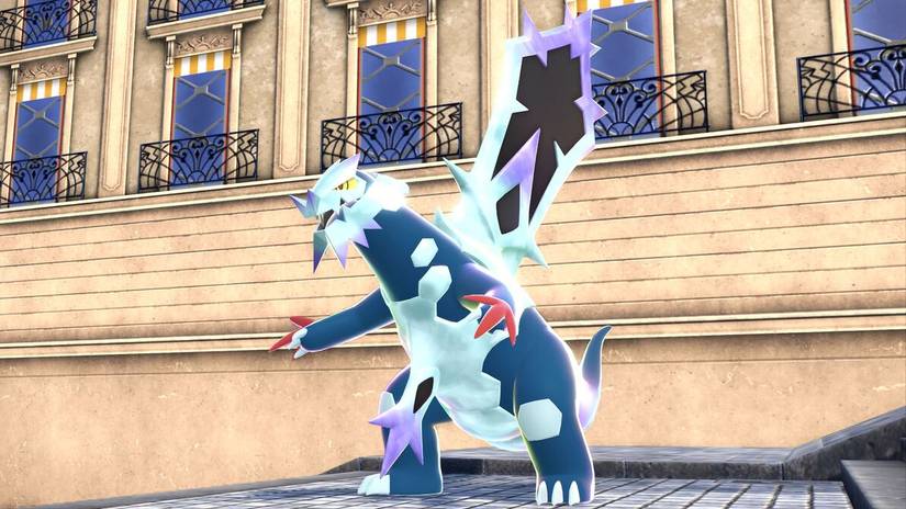 Mega Baxcalibur em Pokémon Legends: Z-A