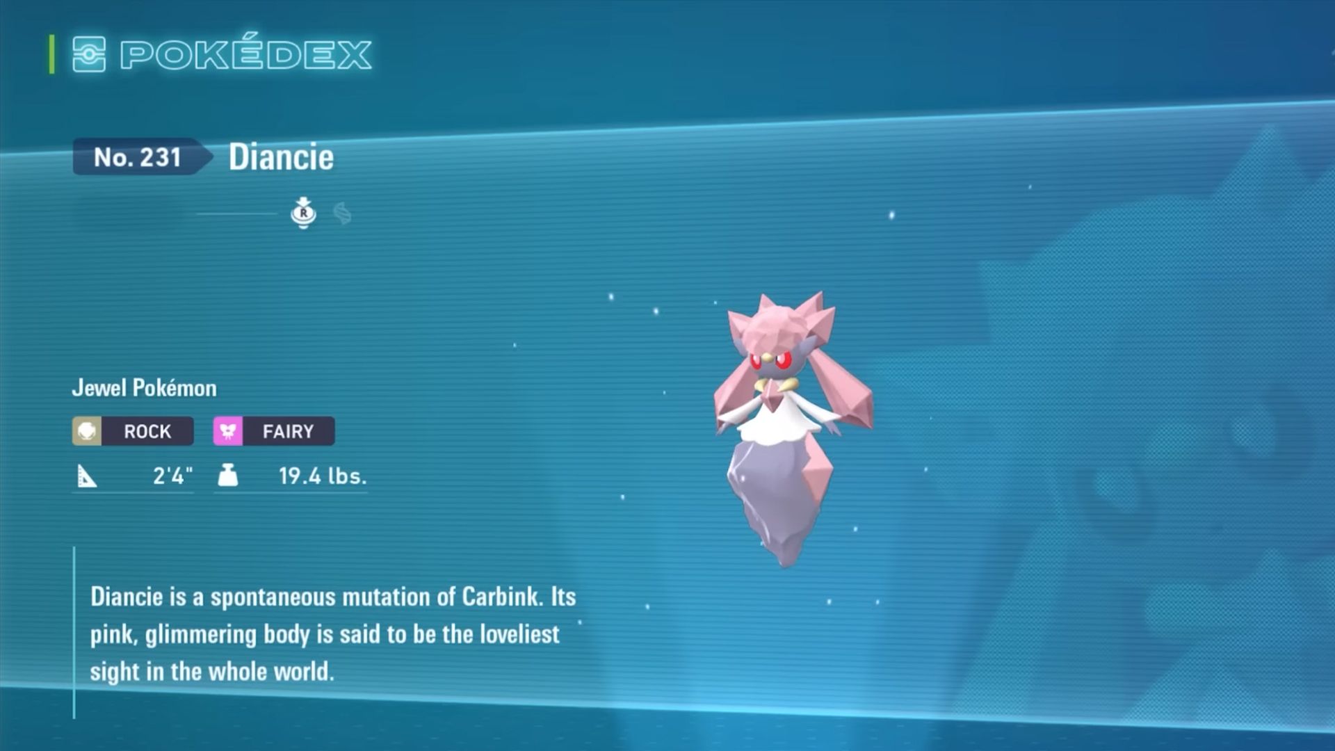 Diancie and Mega Diancie are now available in a new mission in Pokemon Legends Z-A | VGC