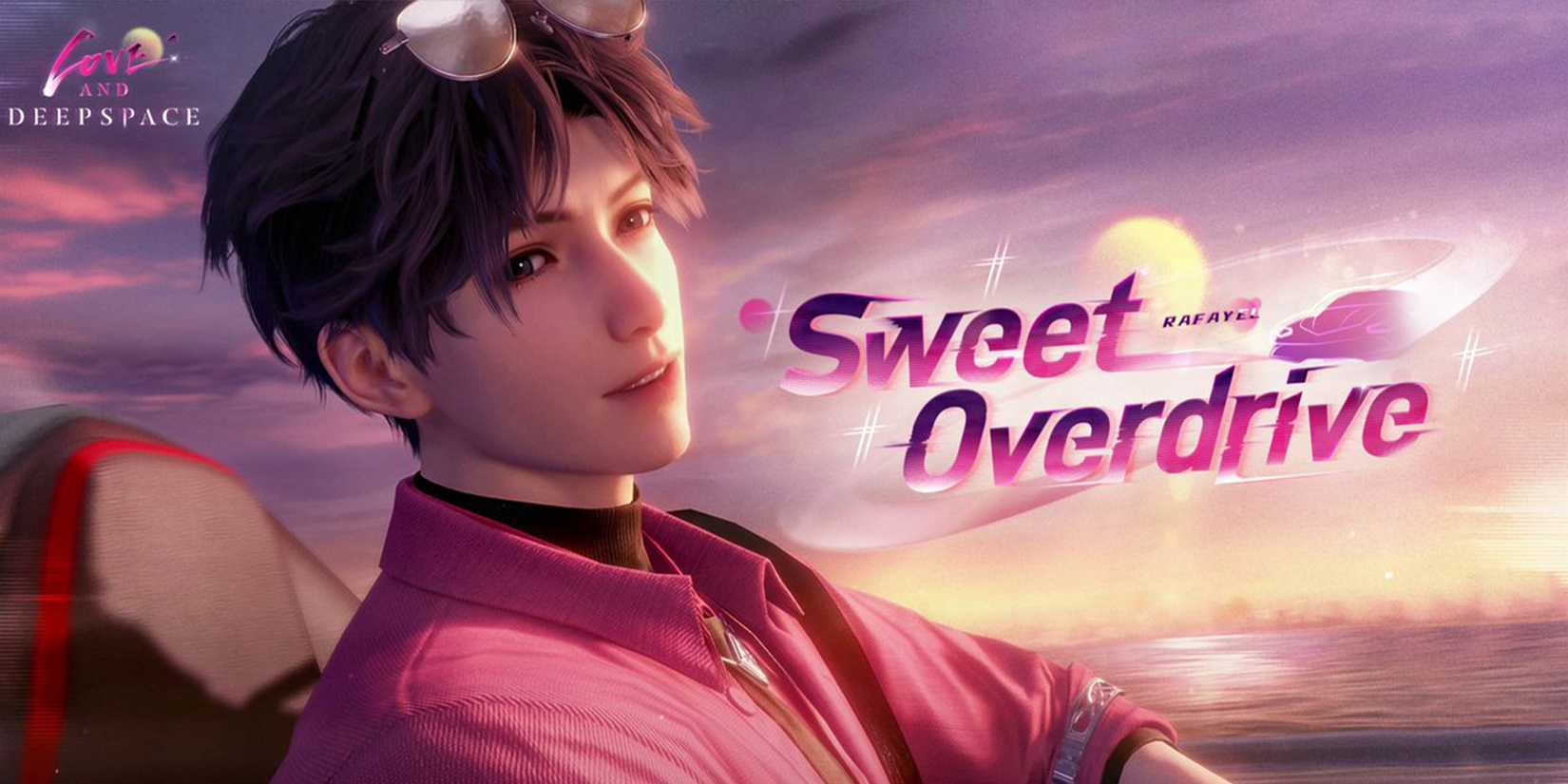 rafayel solo banner Sweet Overdrive banner 1 in love and deepspace