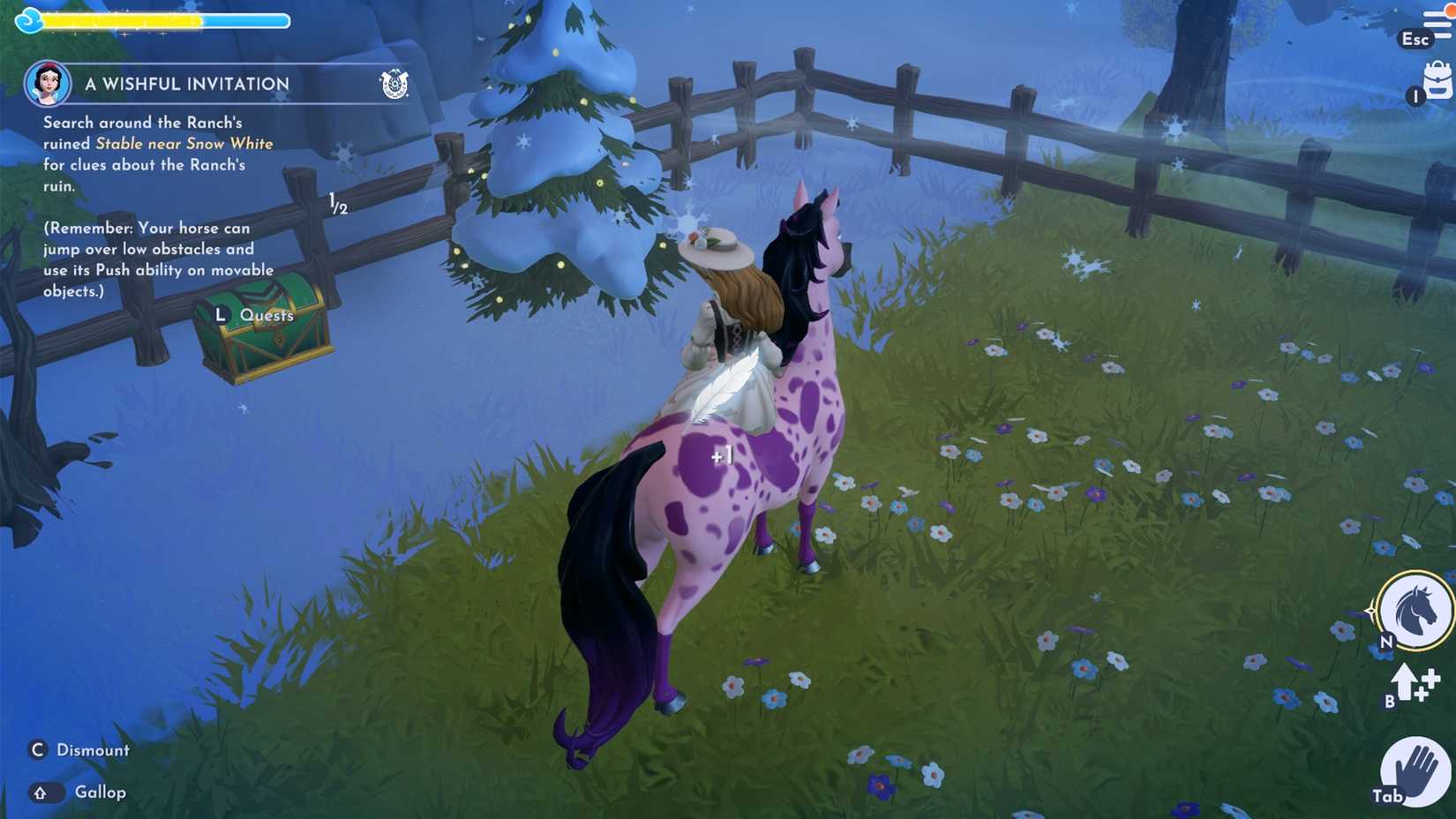 ranch ruin strange feather location in ddv disney dreamlight valley