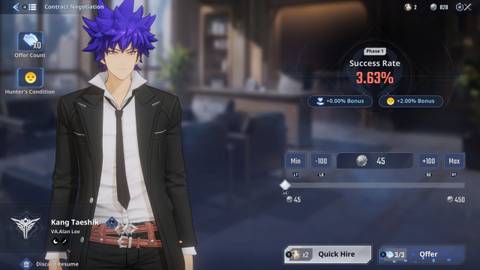 Recruiting a Hunter Solo Leveling Arise Overdrive