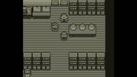 Red chooses his Starter Pokemon - Pokemon Red and Blue