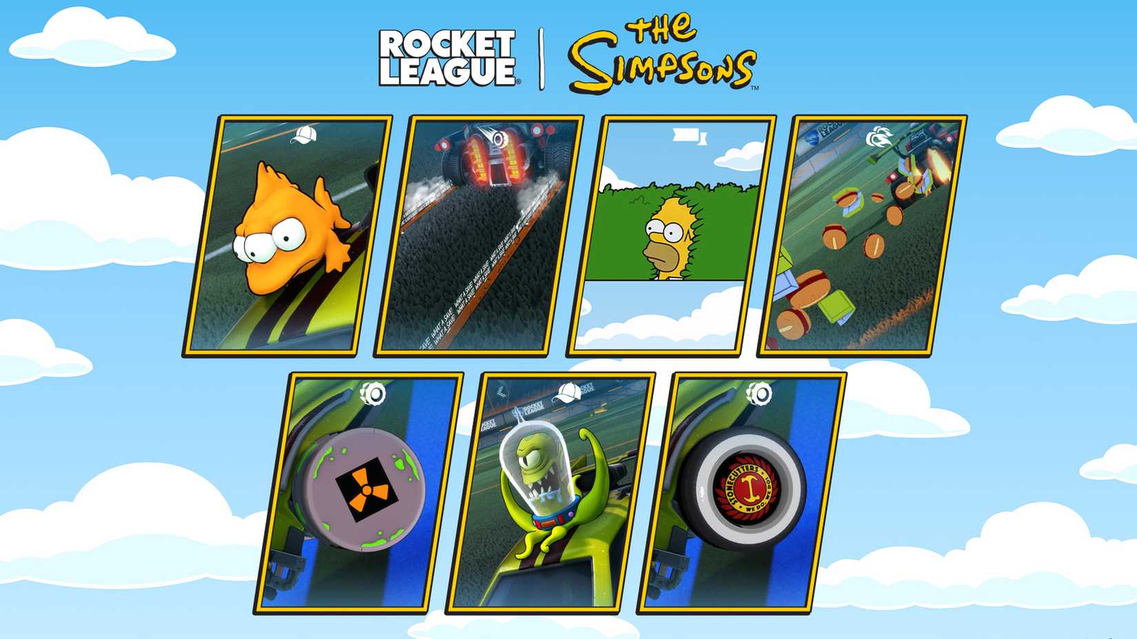 Rocket League x The Simpsons Event